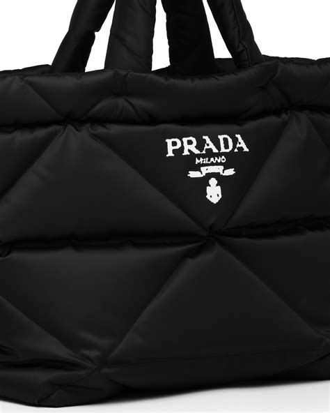 white nylon prada|Prada re nylon tote bag.